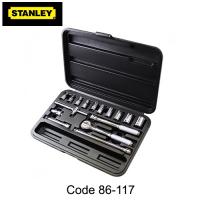 Bộ khẩu 16 chi tiết hệ mét 1/4” Stanley 86-117 ( 4-13mm )