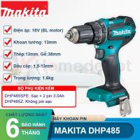 Máy khoan vặn vít pin 18V Makita DHP485